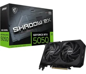 TARJETA DE VIDEO MSI RTX 5050 8GB GDDR6 DLSS 4