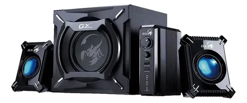 CORNETA SPEAKER GENIUS SW-2.1 2000 II 3.5MM BLACK - Imagen 2