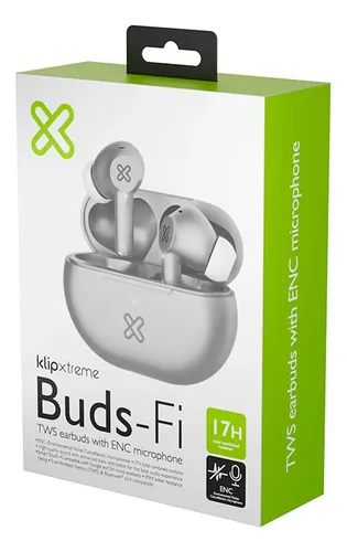 AUDIFONO INALAMBRICO KLIPXTREME EARBUDS CON MICROFONO KTE-015GR - Imagen 2