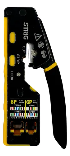 CRIMPEADORA RJ-45 PASS TROUGHT STRIG HS-T561E