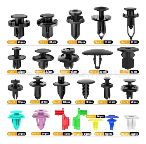 KIT AUTOMOTRIZ BROCHE GRAPA CLIPS 725 UNID - Imagen 2