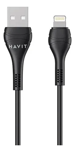 CABLE USB A LIGHTNING 1MT HAVIT CB6160 IPHONE