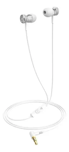 AUDIFONO MANOS LIBRES PLUG 3.5MM HAVIT BLANCO E303P