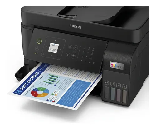 IMPRESORA EPSON L5590 MULTIFUNCIONAL TINTA CONTINUA USB/WIFI/RED - Imagen 2