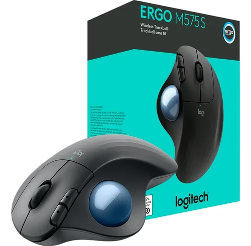 MOUSE LOGITECH VERTICAL INALAMBRICO TRACKBALL M575S