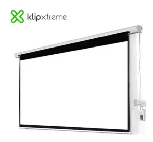 PANTALLA PARA PROYECTOR MOTORIZADA DOBLE KLIPXTREME 120" KPS-503