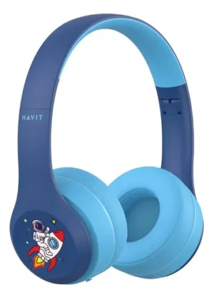 AUDIFONO INALAMBRICO HAVIT PARA NINOS H626BT BLUETOOTH AZUL