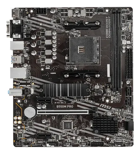 TARJETA MADRE MSI B550M PRO MATX AM4 - Imagen 2
