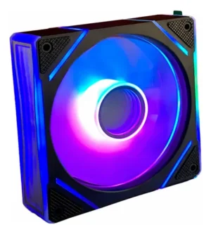FAN ARGB STRIG DE 12CM EZ03-BK DOBLE ARO LED