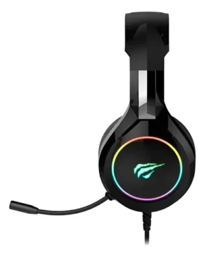 AUDIFONO CON MICROFONO HAVIT H2232D 3.5MM + USB RGB