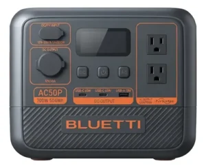 ESTACION GENERADOR ELÉCTRICO PORTATIL BLUETTI AC50P 700W 504WH