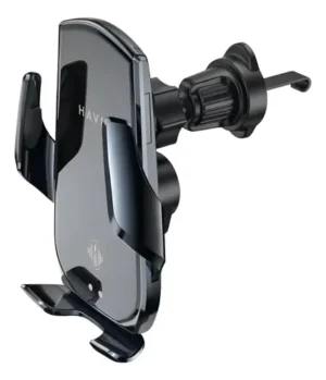 BASE SOPORTE CELULAR PARA CARRO HAVIT W3034 CARGA INALAMBRICA