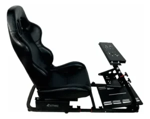 SILLA CON SOPORTE PARA SIMULADOR Y VOLANTE DE JUEGOS STRIG GC-20
