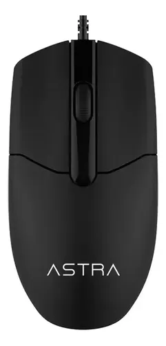 MOUSE ASTRA GM124BK USB NEGRO