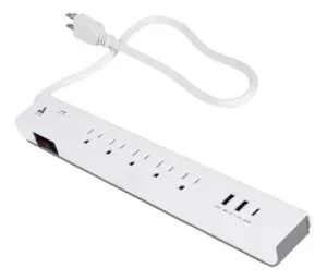 REGLETA PROTECTOR EQUIPOS ASTRA 5 TOMAS USB A / C YC305S3UP