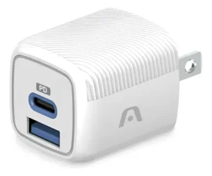 CARGADOR ARGOMTECH DUAL USB A Y C VOLTA P38 38W ARG-AC-0116WT