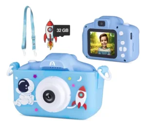 CAMARA DIGITAL ARGOMTECH MAGIC PIX81 HD AZUL INCLUYE SD 32GB ARG-AC-9181BL