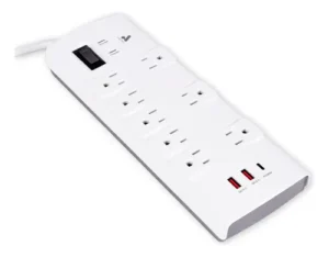 REGLETA PROTECTOR EQUIPOS ASTRA 8 TOMAS USB A / C YC308FS3UP